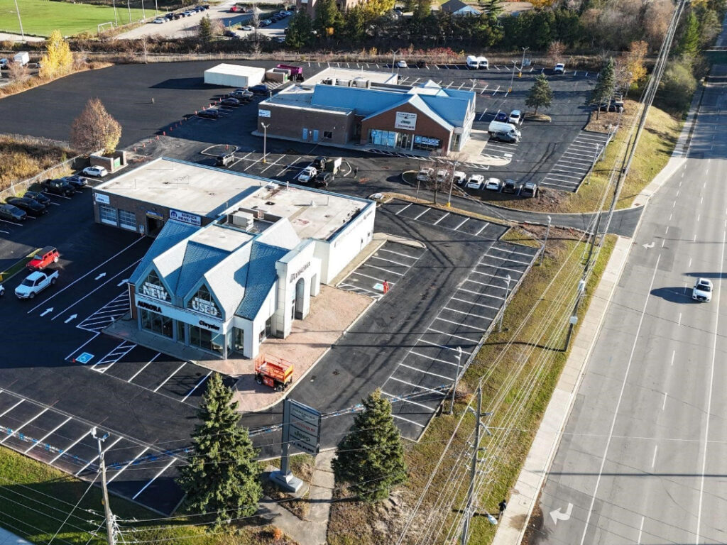 Previous Seal Pro Parking Lot Sealing Project 2
